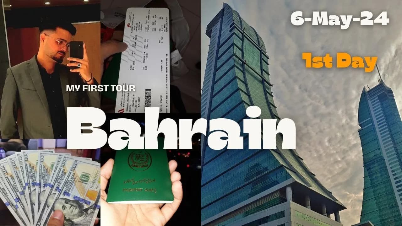 Bahrain travel vlog from Faisal's YouTube channel